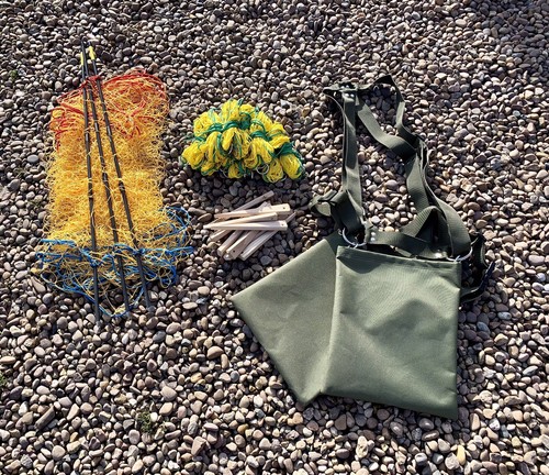 4ft yellow purse nets - yellow, &