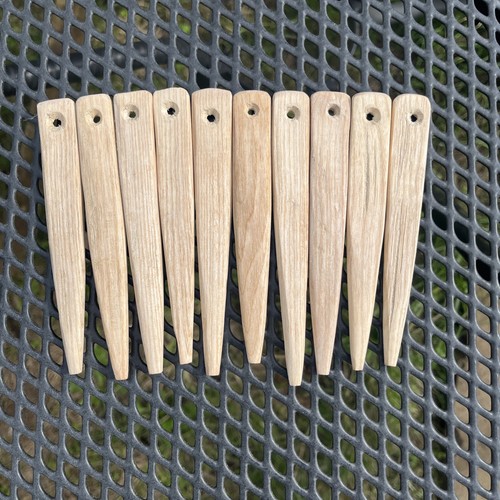 Hardwood purse net - 10, pegs