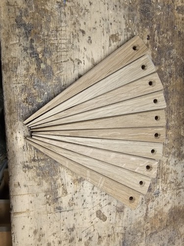 Standard oak purse net pegs - purse,