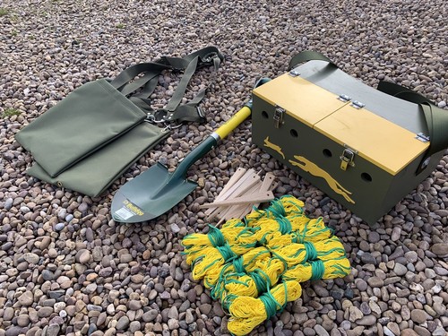 Double ferret box wth spade - double,